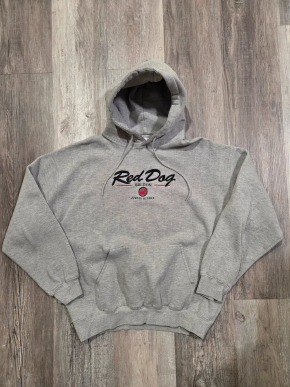 Vintage VTG Red Dog Saloon Juneau Alaska Sweatshirt Men's L (Actual Medium)